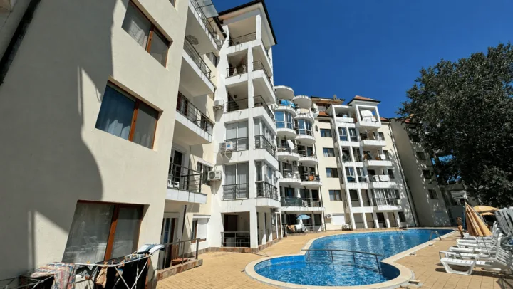 Двухкомнатная квартира в комплексе Villa Sofia, Солнечный Берег ID: 113461