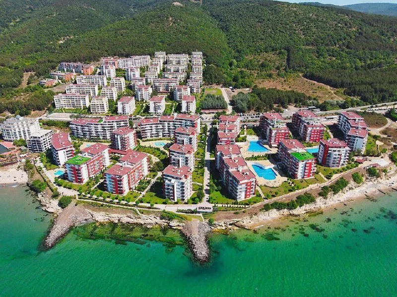 Апартамент у моря с террасой в Marina Fort Beach, Святой Влас — фото 1