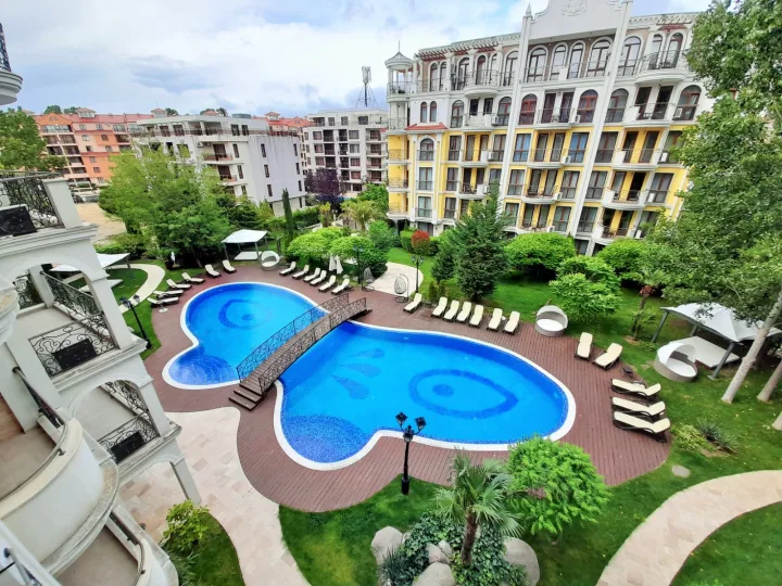 2-комнатная квартира в Harmony Suites Monte Carlo, Солнечный Берег ID: 105401