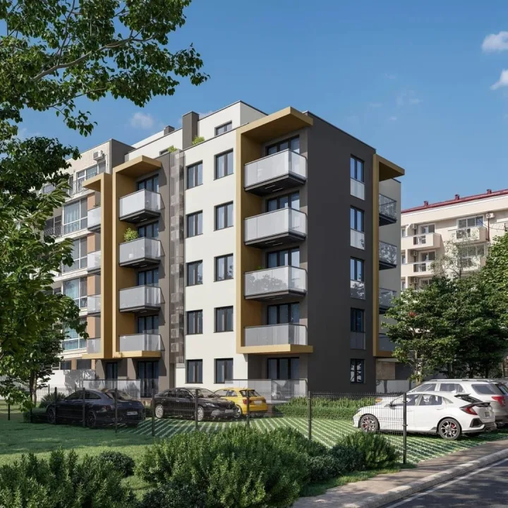 Студия с двориком в Emilia Romana City V2, Солнечный Берег ID: 104374