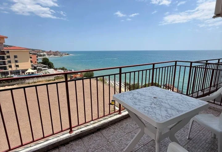 Студия на первой линии с видом на море в комплексе Panorama Fort Beach, Святой Влас, ID: 108962
