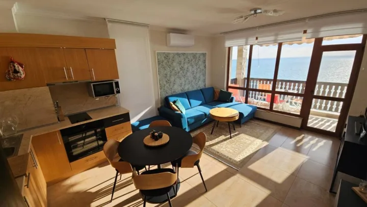 Трехкомнатная квартира с видом на море в комплексе Tryavna Beach, Святой Влас ID: 111753