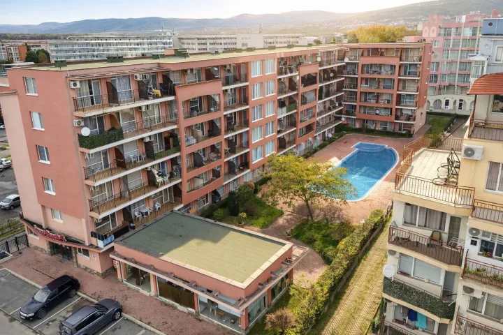 Студия 41 м² у моря в Sunset Beach 4, Солнечный Берег ID: 105444