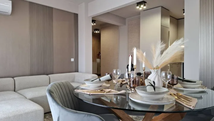 Стильная трехкомнатная квартира в комплексе Sun Sea Resort 2, Равда ID: 112166