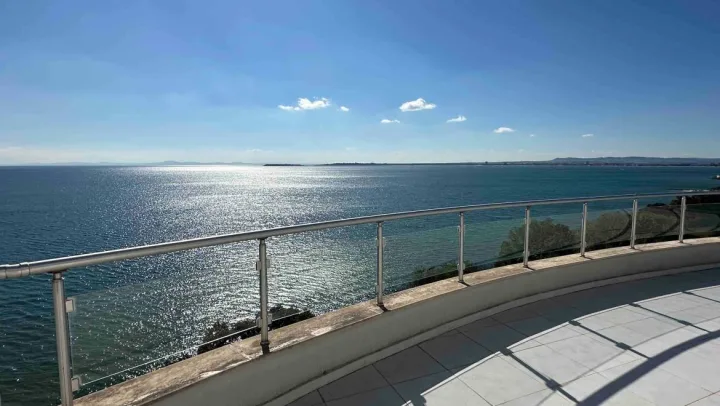 Четырехкомнатный мезонет с видом на море в комплексе Alex Beach, Святой Влас ID: 113934