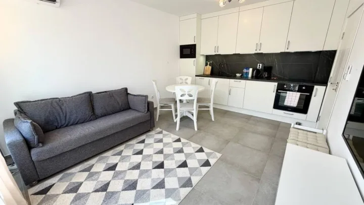 Двухкомнатная квартира на первой линии в комплексе Mary Beach, Святой Влас ID: 109876