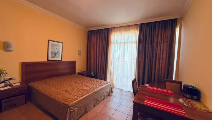 Студия с большой площадью и видом на море в комплексе Sunset Resort, Поморие ID: 109095