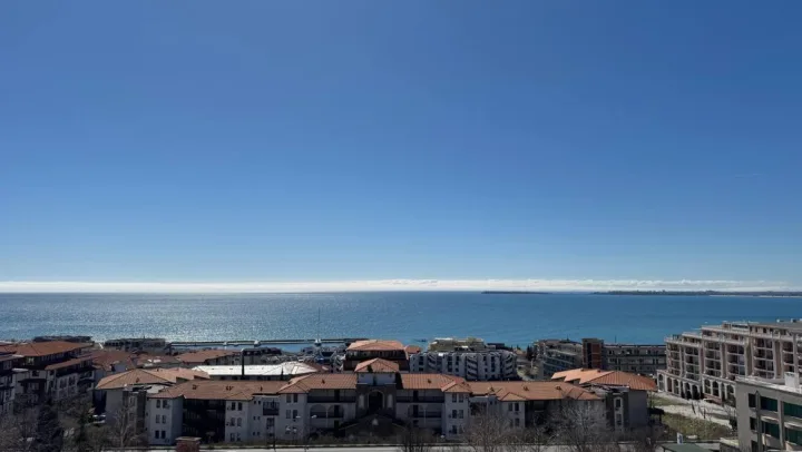 Three-Room Apartment with Direct Sea View in the Rusalka Area, Sveti Vlas ID: 111086