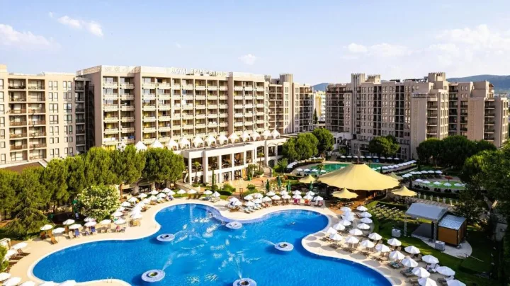 Студия с двориком в Barceló Royal Beach, Солнечный Берег ID: 90952