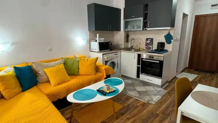 Двухкомнатная квартира в 350 метрах от моря в комплексе Sea Breeze, Святой Влас ID: 111049