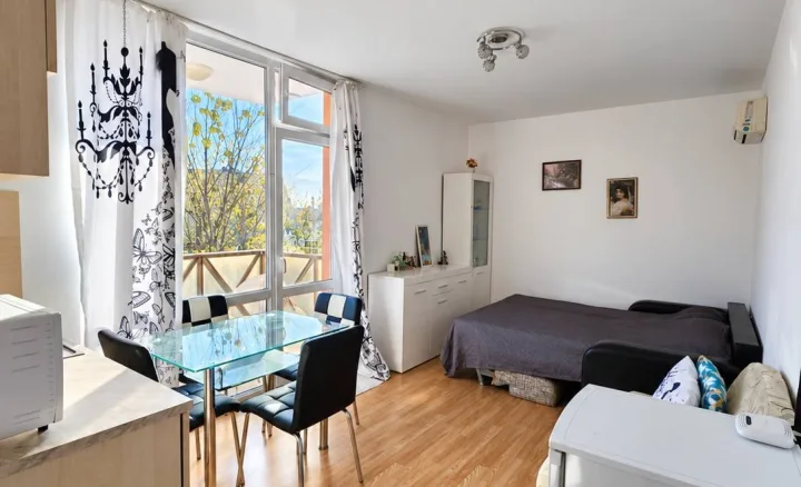 Уютная студия в комплексе Gerber Residence 3, Солнечный Берег ID: 113500