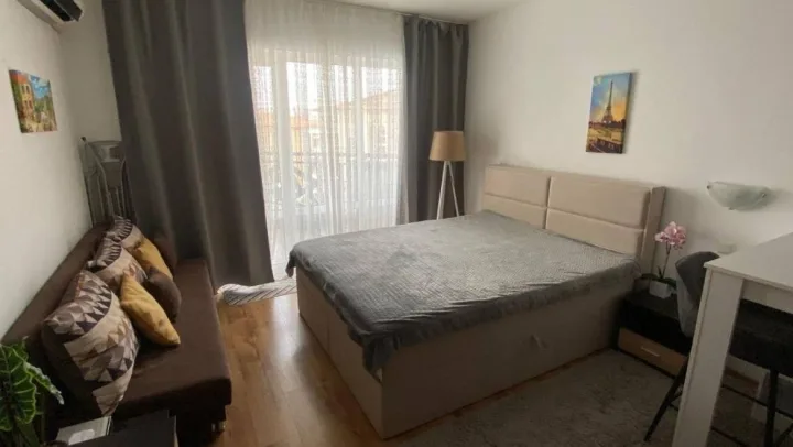 Просторная студия с видом на море в комплексе Royal Palm, Святой Влас ID: 109947