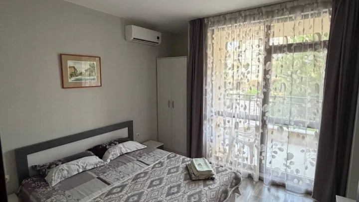 Просторная двухкомнатная квартира в комплексе Sorrento Sole Mare, Святой Влас ID: 114735