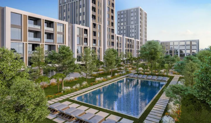 Студия с террасой в Aquavista Park, Варна ID: 78461