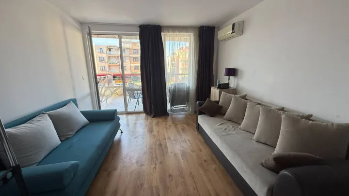 Просторная студия в 400 метрах от пляжа в Несебре, Cabana Beach Club ID: 108324