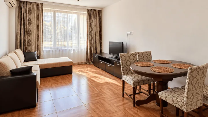 Двухкомнатная квартира в 150 метрах от моря в комплексе Royal Bay 2, Святой Влас ID: 113069