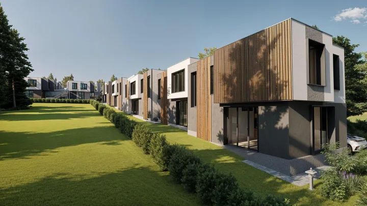 Відкрийте для себе Grand Townhouses - новий комплекс біля моря, лише за 1 км від Сонячного Берега