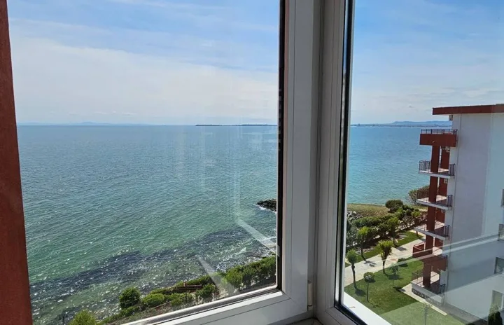 Двухкомнатная квартира с видом на море в комплексе Marina View Fort Beach, Святой Влас, ID: 110078