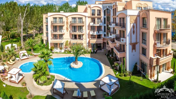 Студия с террасой в комплексе Aphrodite Rose, Солнечный Берег ID: 112411