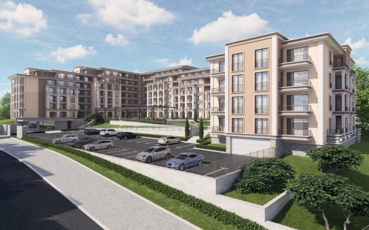 Просторный апартамент с морским видом в новом комплексе Green Fort Suites на границе Солнечного Берега и Святого Власа