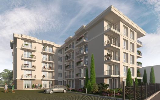 Просторная студия в шаге от моря в новом комплексе La Mer Gold, Несебр