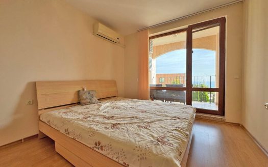 Апартамент с двумя спальнями и видом на море в комплексе Sea Fort Club, Святой Влас