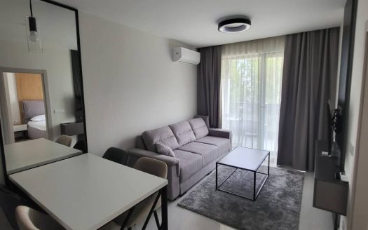 Продается новая двухкомнатная квартира в современном жилом комплексе Emilia Romana Verde на Солнечном берегу.