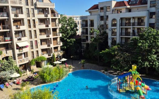 Квартира с одной спальней 55 м² в Cascadas 2, Солнечный берег