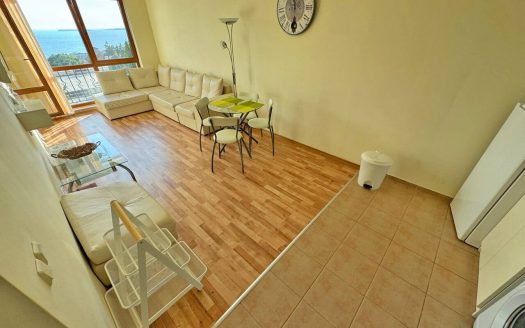 Апартамент с двумя спальнями и видом на море в комплексе Sea Fort Club, Святой Влас