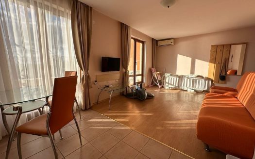 Двухкомнатная квартира с панорамным видом на море в комплексе Prestige Fort Beach, Святой Влас