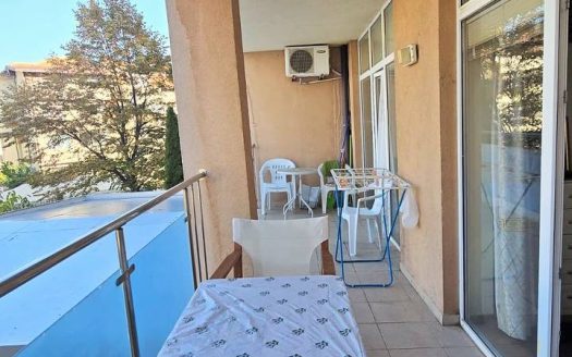 Двухкомнатная квартира с двумя санузлами в комплексе Semiramida, Солнечный берег