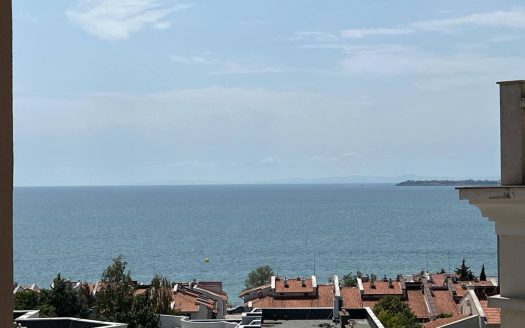 Двухкомнатная квартира с видом на море в комплексе Villa Antorini, Святой Влас