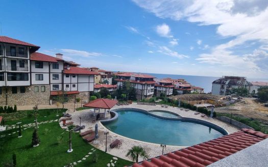 Студия с видом на море в комплексе Etara 4, Святой Влас