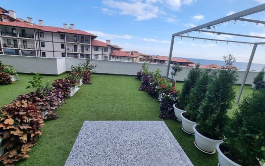 Студия с видом на море в комплексе Etara 4, Святой Влас