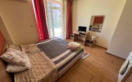 Студия с террасой в Aphrodite 1, Солнечный Берег — удобный 2 этаж, 32 м² и отличная локация для жизни и отдыха