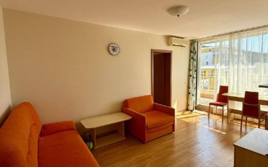 Двухкомнатная квартира с видом на море в комплексе Crown Fort Noks, Святой Влас