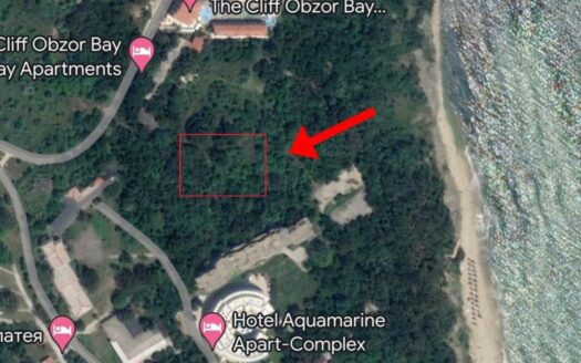 Участок под строительство площадью 2708 м²  в живописном городе Обзор,  в 100 метрах от моря.