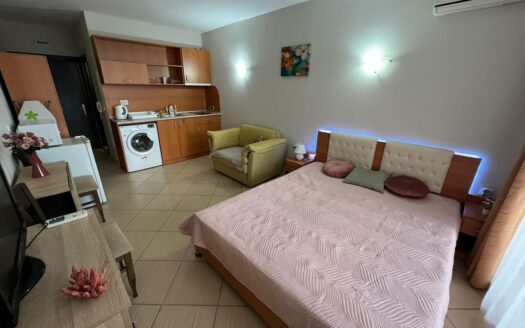 Уютная студия у моря в комплексе Sunset Beach 4 рядом с супермаркетом MM на Солнечном Берегу