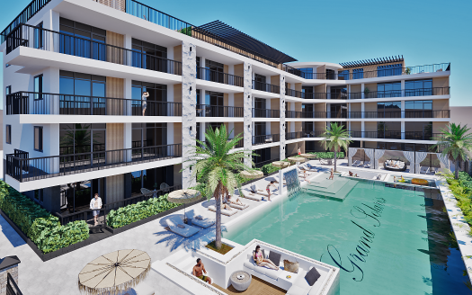 Grand Solaris – роскошный жилой комплекс премиального качества с выгодной рассрочкой в центре Солнечного Берега