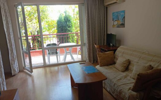 Уютная квартира 1+2 в комплексе Green Fort Noks с тёплыми полами для комфорта в любое время года, Солнечный Берег