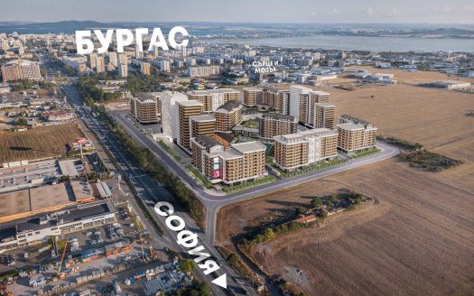 Современная квартира в Бургасе в рассрочку в динамично развивающемся квартале Азимут