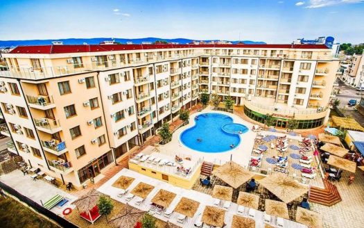 Предпродажа квартир в готовом жилом комплексе Nessebar Fort Residence в рассрочку всего в 500 метрах от моря, Несебр