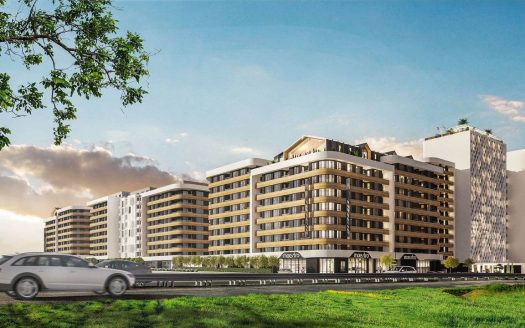 Эксклюзивная продажа — современная двухкомнатная квартира в новом престижном квартале Азимут, город  Бургас