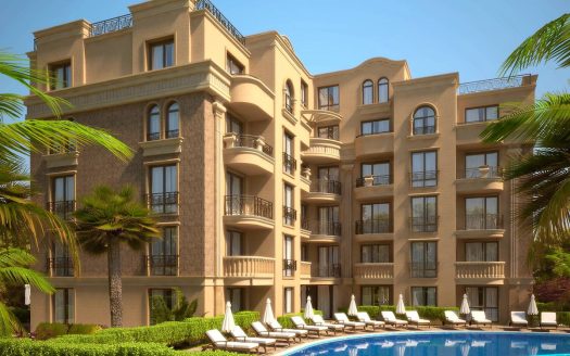 Элегантный двухкомнатный апартамент для жизни и отдыха в комплексе Afrodita Green, Солнечный Берег