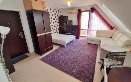 Просторная студия с атмосферой уюта в элитном комплексе Cascadas 3, Солнечный Берег