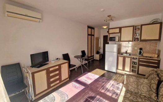 Уютная студия в комплексе Cascadas 3 среди зелени и комфорта Солнечного Берега