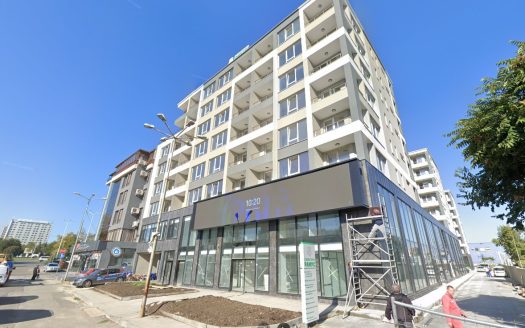 Просторная двухкомнатная квартира в новом доме в хорошем районе  Бургаса