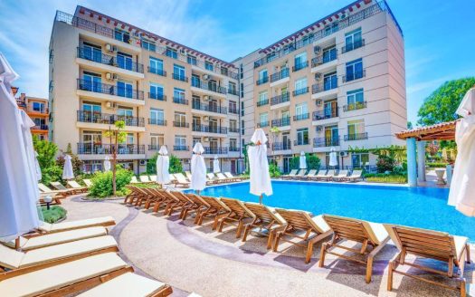 Элегантная студия класса люкс в комплексе Dawn Park Deluxe, Солнечный Берег