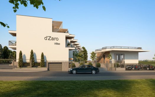 Новый комплекс таунхаусов d'Zaro Villas с захватывающим видом на морской залив, Святой Влас