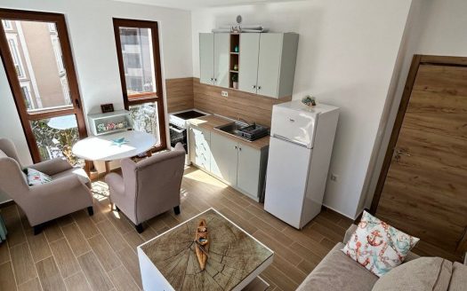 Стильная двухкомнатная квартира с атмосферой курорта в комплексе Cascadas Family Resort, Солнечный Берег